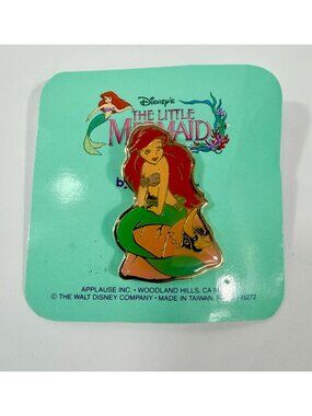 Disney The Little Mermaid Ariel Collectible Pin By Applause Vintage 1990s New On